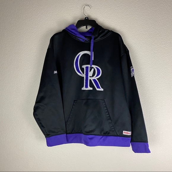 Stiches Colorado Rockies MLB Jacket Mens Large - Picture 1 of 7
